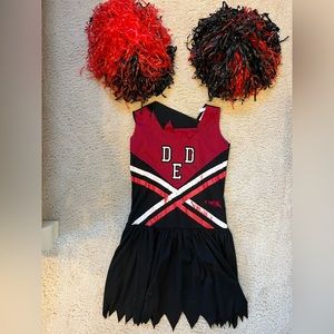 Zombie cheerleader costume